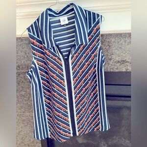 Cabi Chevron Top -Size Medium